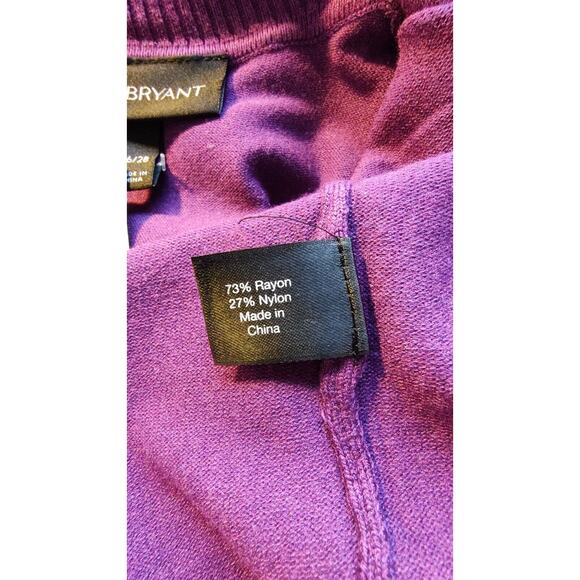 Lane Bryant Woman's NEW Purple Pullover Sweater Size 26/28 Turtle Neck Key hole - Picture 6 of 6